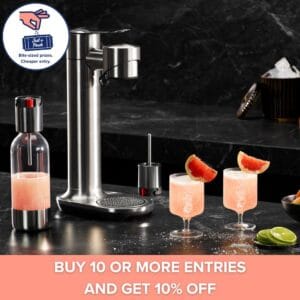 Sage InFizz Fusion Sparkling Carbonator (Stainless Steel)